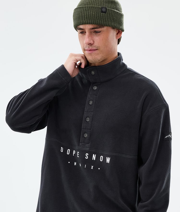 Dope Comfy Fleece Sweater Men Black, Image 2 of 6