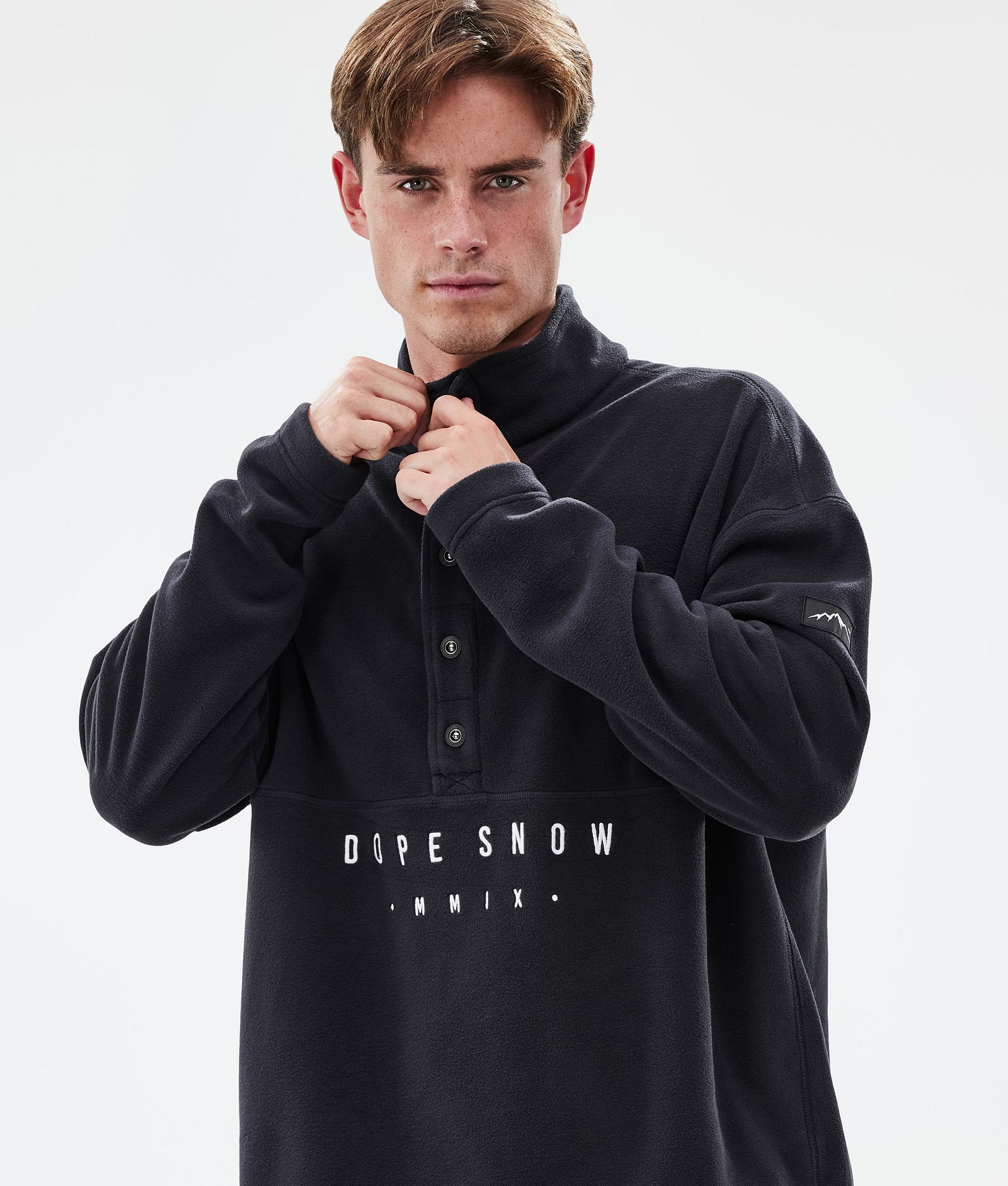 Dope Comfy Fleece Sweater Men Black, Image 2 of 6