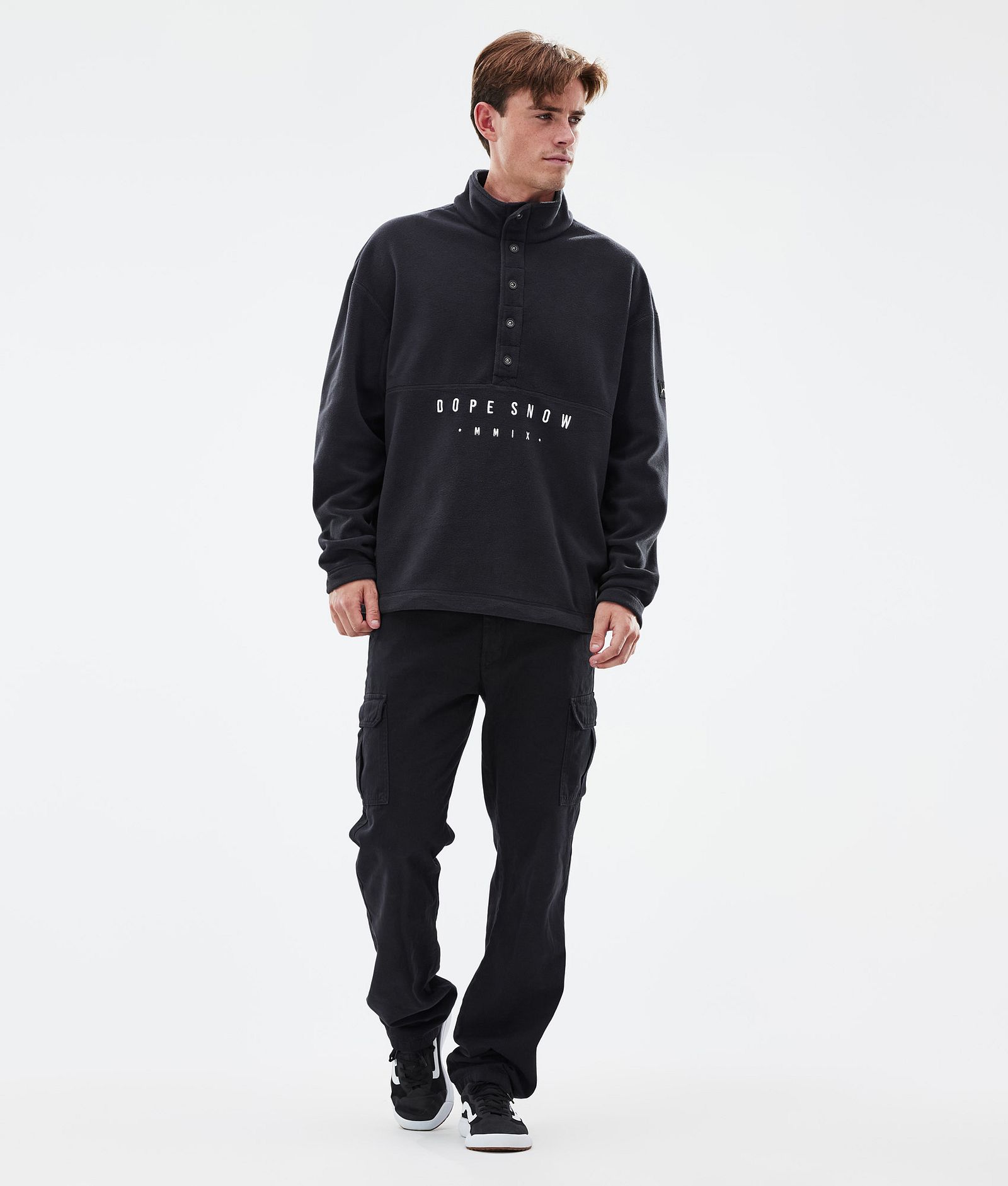 Dope Comfy Fleece Sweater Men Black, Image 3 of 6