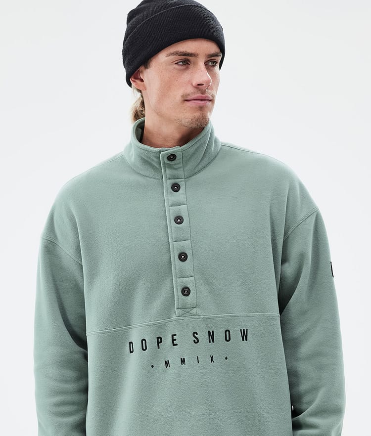 Dope Comfy Fleece Trui Heren Faded Green, Afbeelding 2 van 6