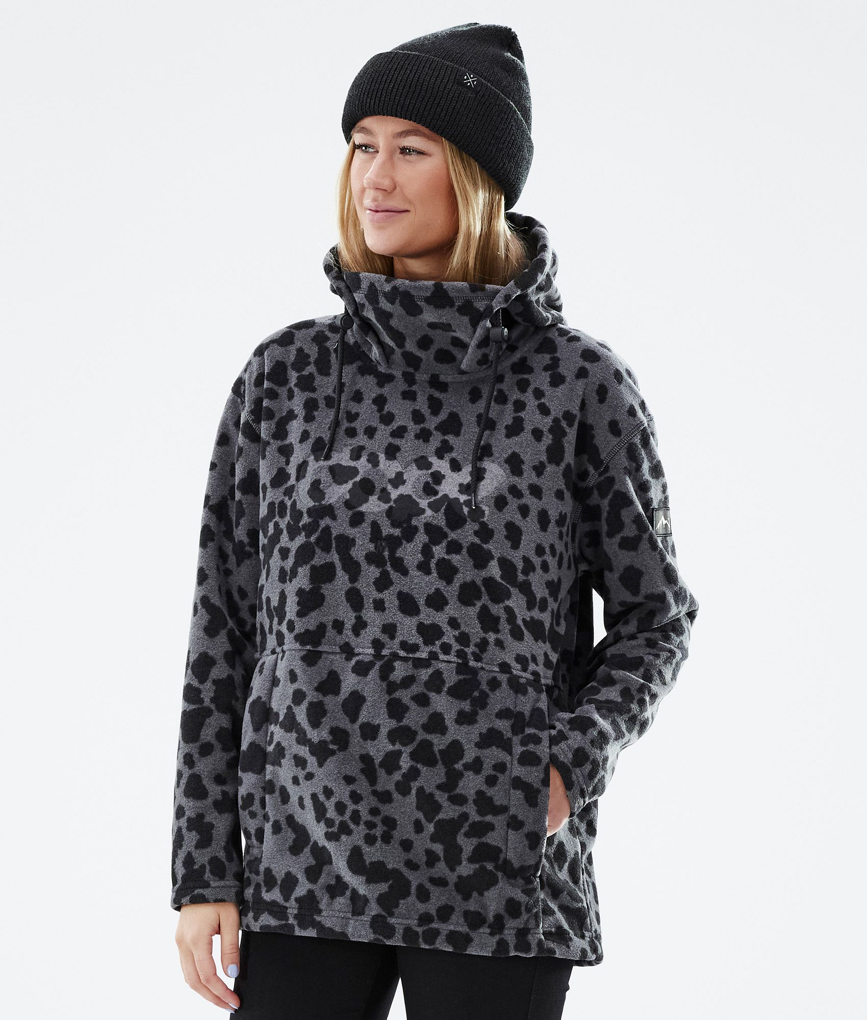 Zwarte hoodie discount dames met print