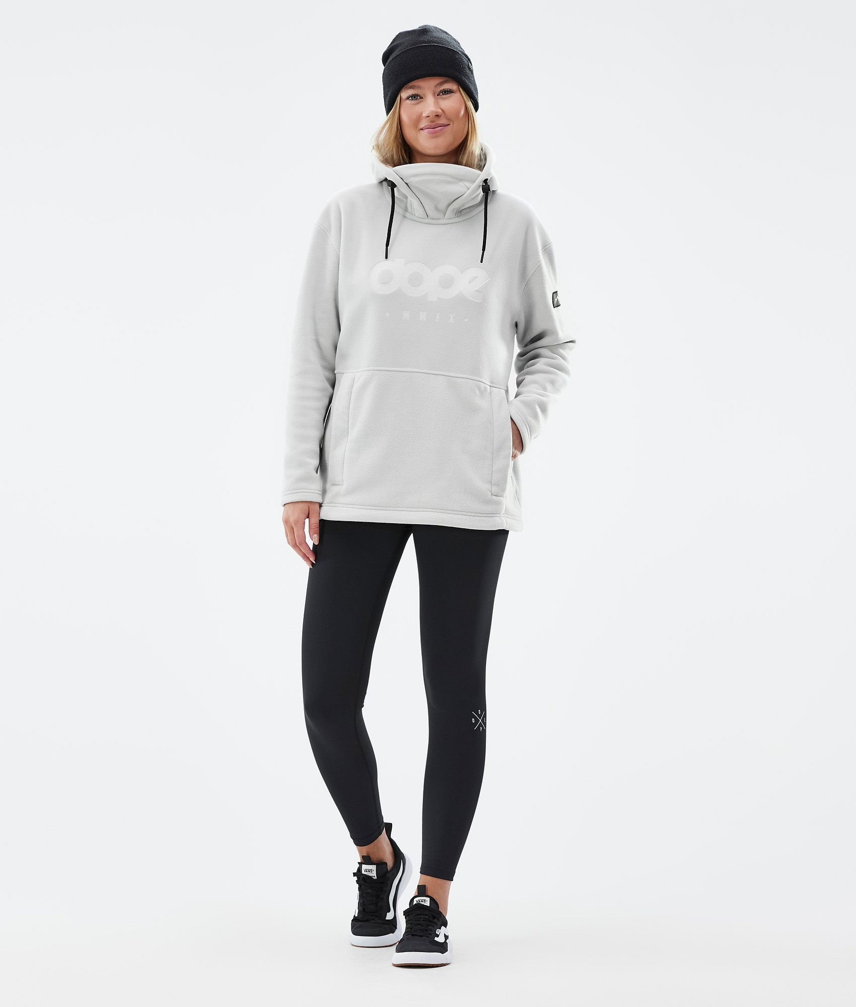 Dope Cozy II W Women s Fleece Hoodie Light Grey