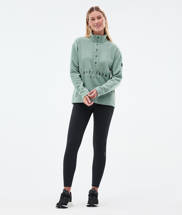 Dope Comfy W Sweat Polaire Femme Faded Green, Image 3 sur 6