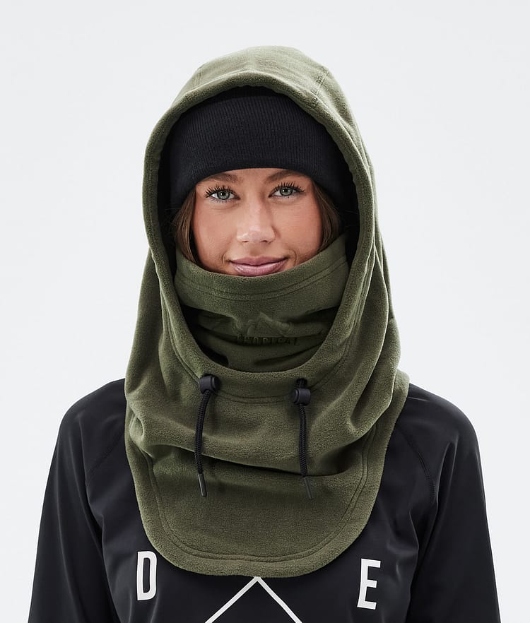 Dope Cozy Hood II Schlauchtuch Olive Green, Bild 4 von 4