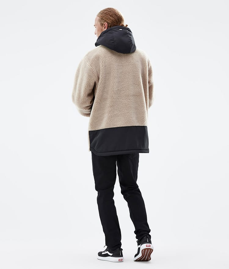 Montec Lima 22 Fleece Hoodie Heren Sand/Black, Afbeelding 4 van 10