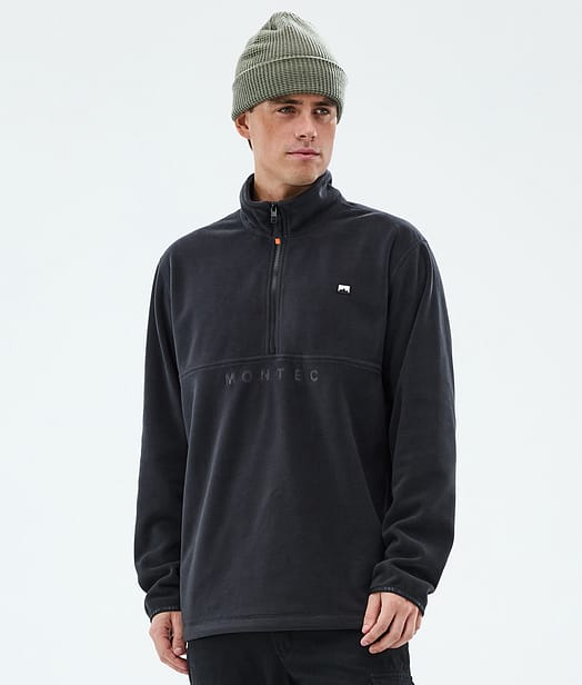 Montec Echo Fleecová Mikina Pánské Black