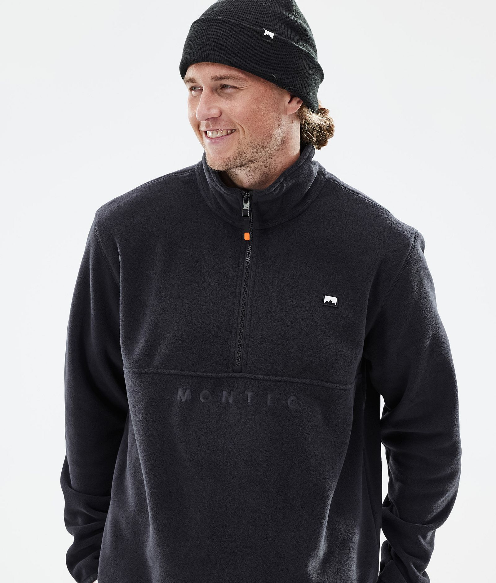 Montec Echo Fleece Sweater Men Black, Image 2 of 5