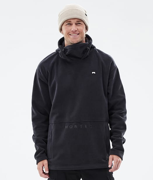 Montec Delta Fleece-hoodie Herre Black