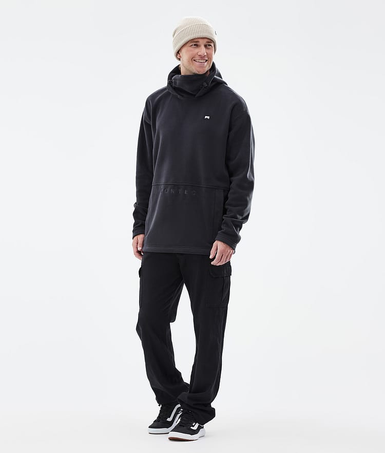 Montec Delta Fleece Hoodie Men Black, Image 3 of 7