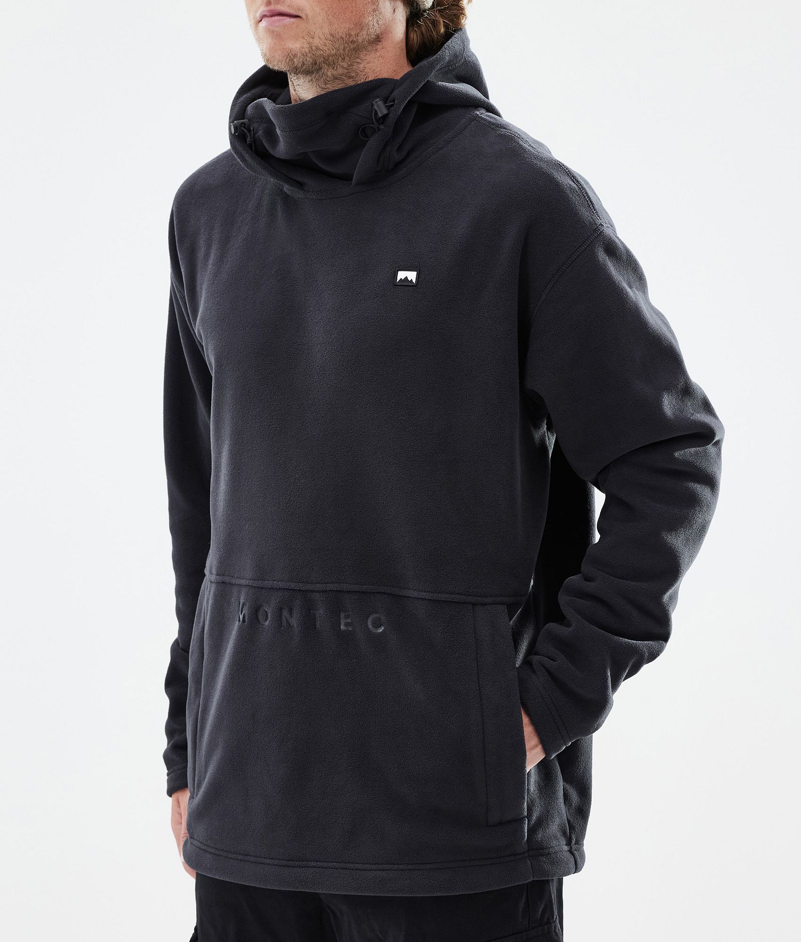 Montec Delta Fleece Hoodie Men Black, Image 7 of 7