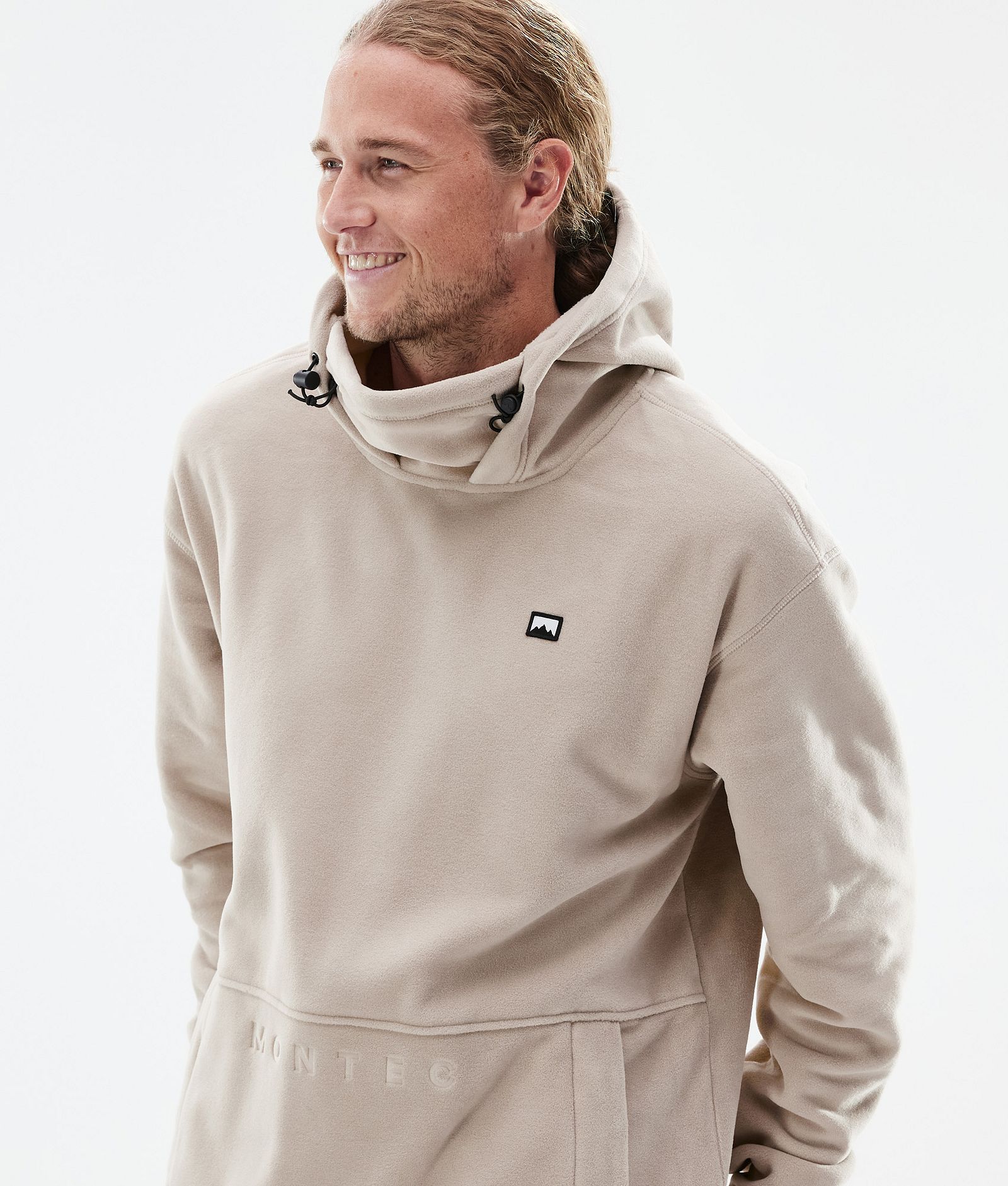 Montec Delta Fleece Hoodie Men Sand, Image 2 of 7