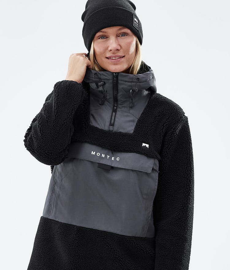 Montec Lima W 22 Fleece Hoodie Damen Black/Phantom, Bild 2 von 10