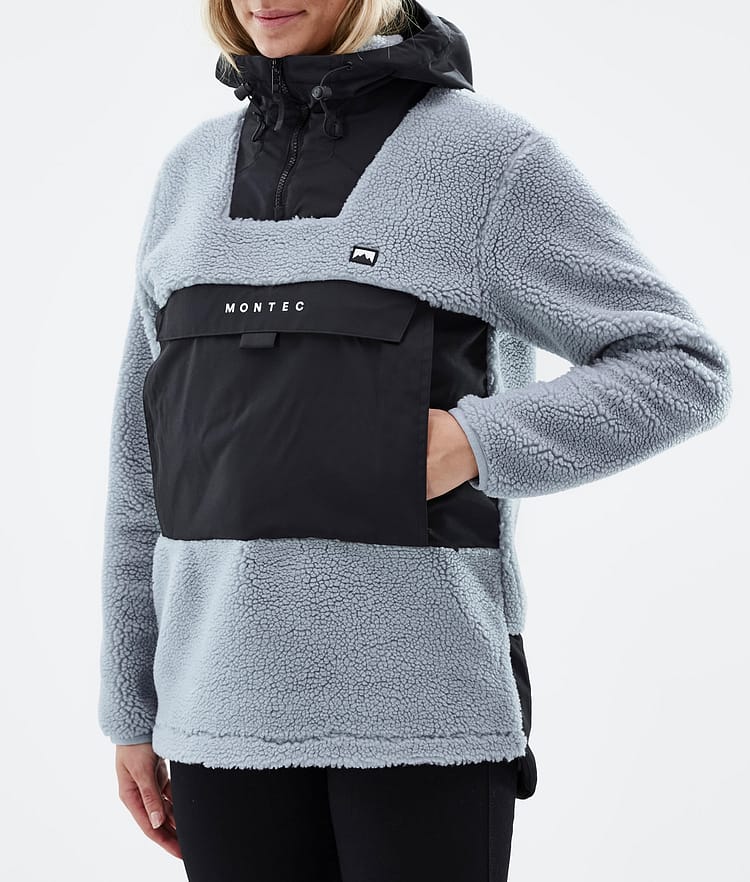 Montec Lima W 22 Pull Polaire Femme Soft Blue/Black, Image 7 sur 10