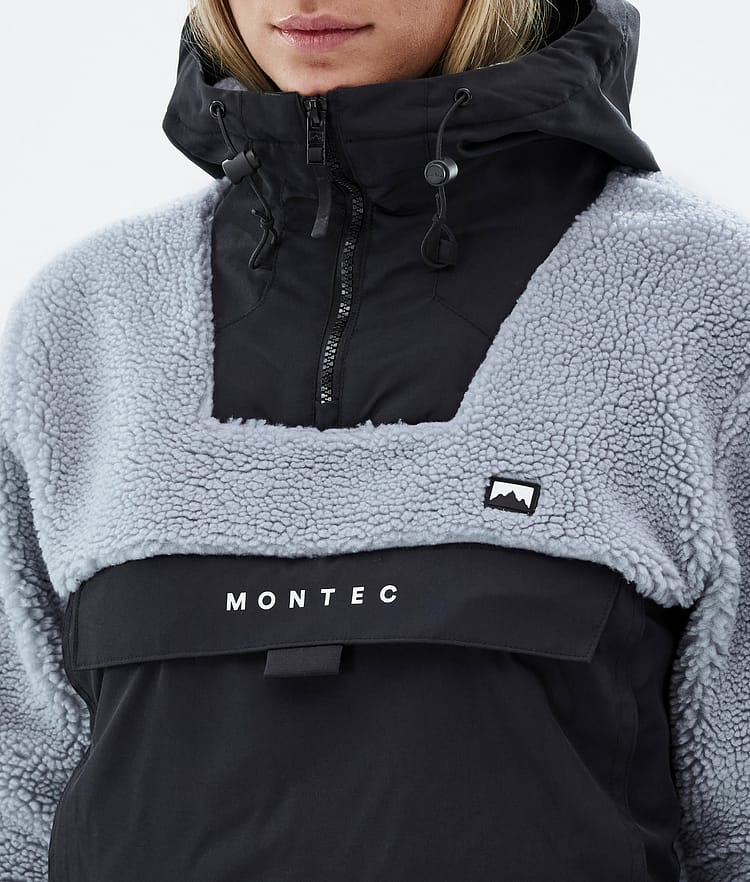 Montec Lima W 22 Pull Polaire Femme Soft Blue/Black, Image 9 sur 10