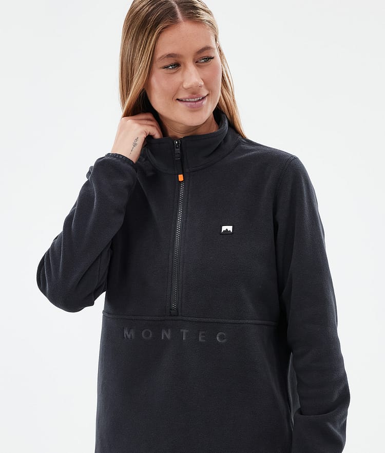 Montec Echo W Felpa Pile Donna Black, Immagine 2 di 5