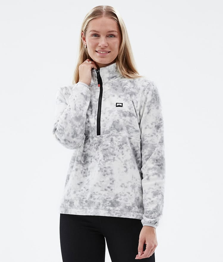 Montec Echo W Fleece Trui Dames Grey Tiedye, Afbeelding 1 van 6