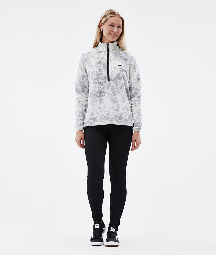 Montec Echo W Fleece Trui Dames Grey Tiedye, Afbeelding 3 van 6