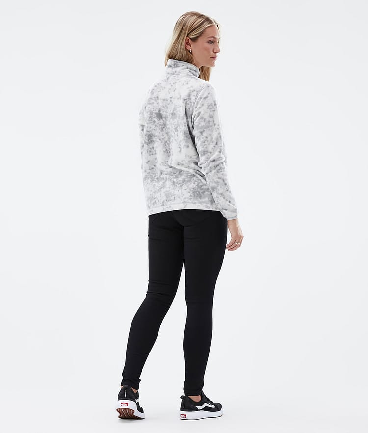 Montec Echo W Fleece Trui Dames Grey Tiedye, Afbeelding 4 van 6