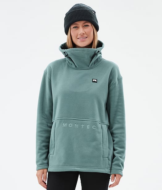 Montec Delta W Fleece Hoodie Dames Atlantic