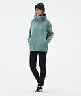 Montec Delta W Fleece Hoodie Women Atlantic Renewed, Image 3 of 7