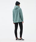 Montec Delta W Fleece Hoodie Women Atlantic Renewed, Image 4 of 7