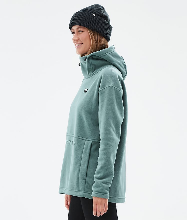 Montec Delta W Fleece Hoodie Women Atlantic Renewed, Image 5 of 7