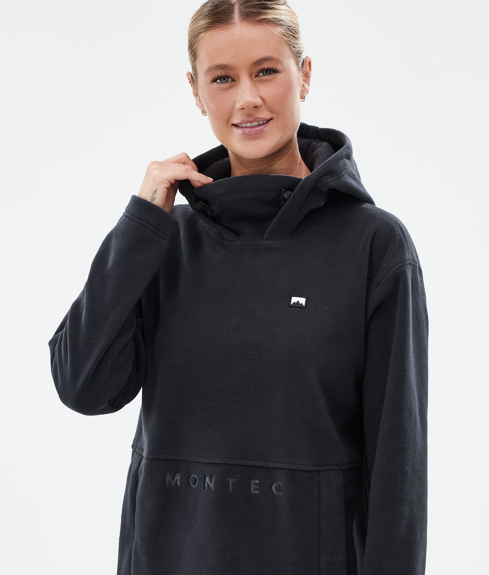 Montec Delta W Fleece Hoodie Damen Black, Bild 2 von 7