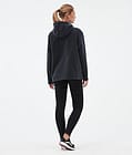 Montec Delta W Fleece Hoodie Women Black, Image 4 of 7