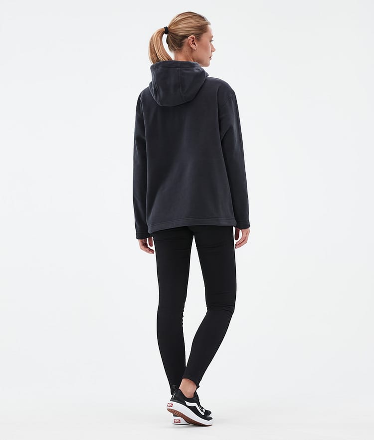 Montec Delta W Fleece Hoodie Women Black, Image 4 of 7