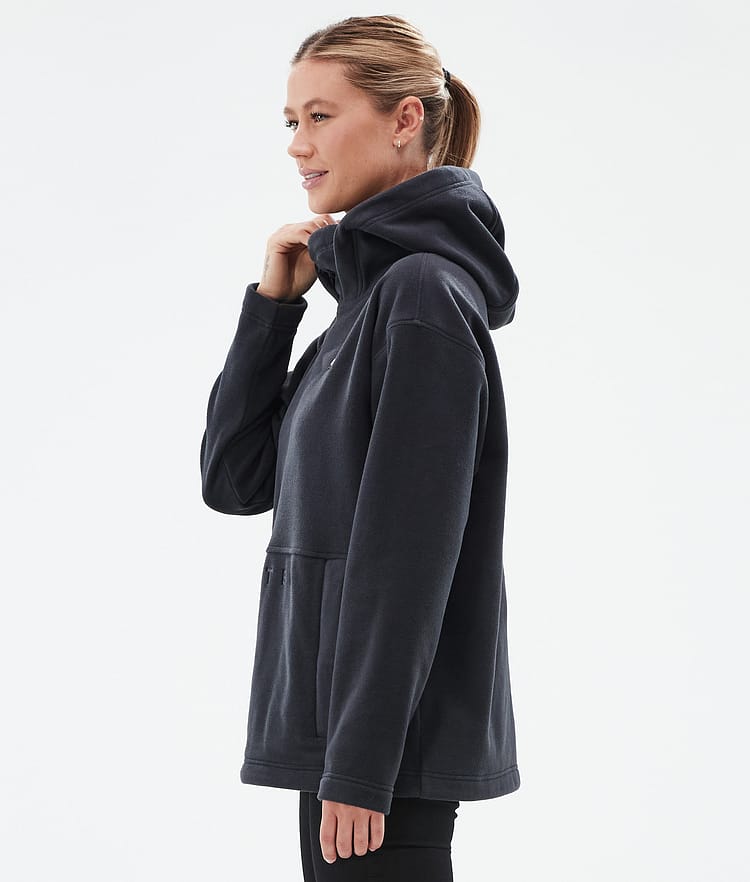 Montec Delta W Fleece Hoodie Women Black, Image 5 of 7