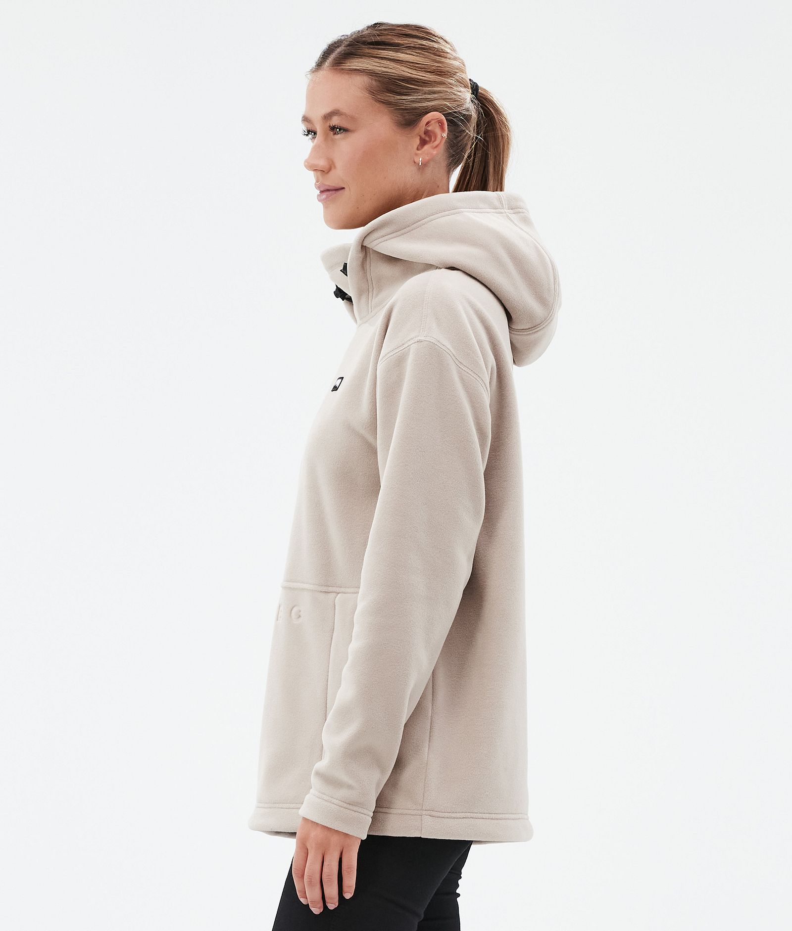 Montec Delta W Fleece Hoodie Women Sand, Image 5 of 7