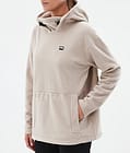 Montec Delta W Fleece Hoodie Women Sand, Image 7 of 7