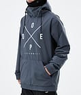 Dope Migoo Snowboard Jacket Men 2X-Up Metal Blue, Image 8 of 8