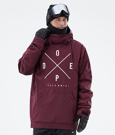 Dope Migoo Chaqueta Snowboard Hombre 2X-Up Burgundy