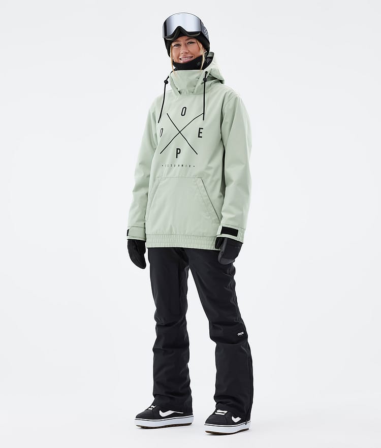 Dope Migoo W Ski Jacket Women 2X-Up Soft Green