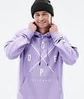 Dope Common 2022 Felpa con Cappuccio Uomo 2X-Up Faded Violet, Immagine 2 di 6