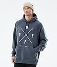 Dope Common 2022 Hoodie Men 2X-Up Metal Blue, Image 1 of 6