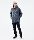 Dope Common 2022 Hoodie Men 2X-Up Metal Blue, Image 4 of 6