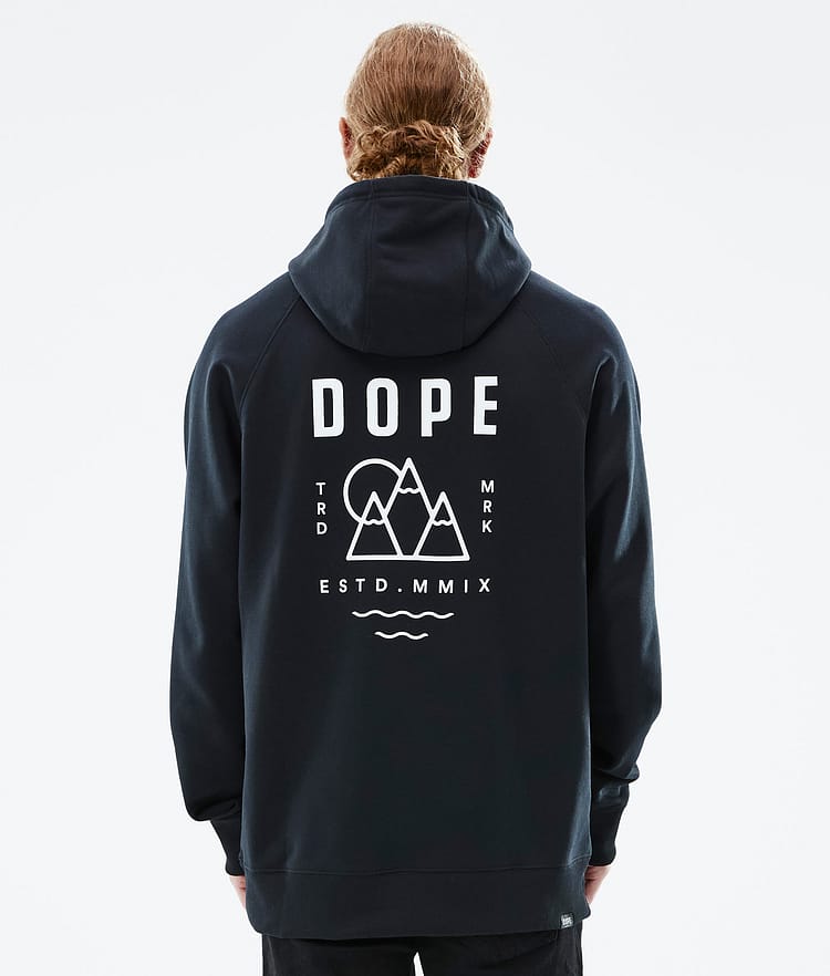 Dope Common 22 Bluzy z Kapturem Mężczyźni Summit Black, Zdjęcie 1 z 6