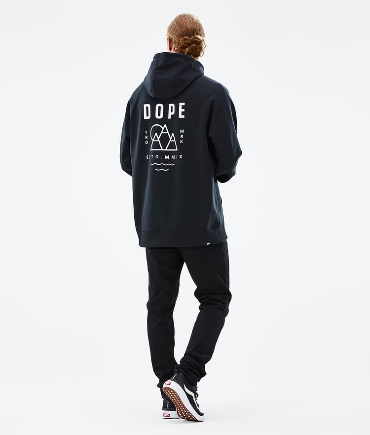 Dope Common 22 Bluzy z Kapturem Mężczyźni Summit Black, Zdjęcie 4 z 6