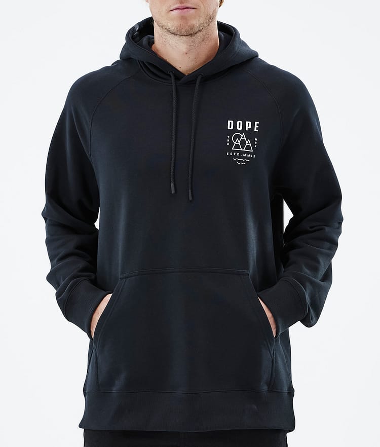 Dope Common 22 Bluzy z Kapturem Mężczyźni Summit Black, Zdjęcie 6 z 6