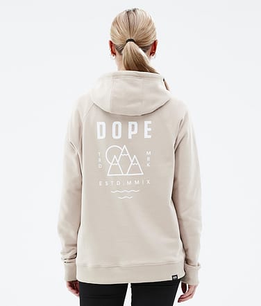 Dope Common W 2022 Hoodie Women Summit Sand