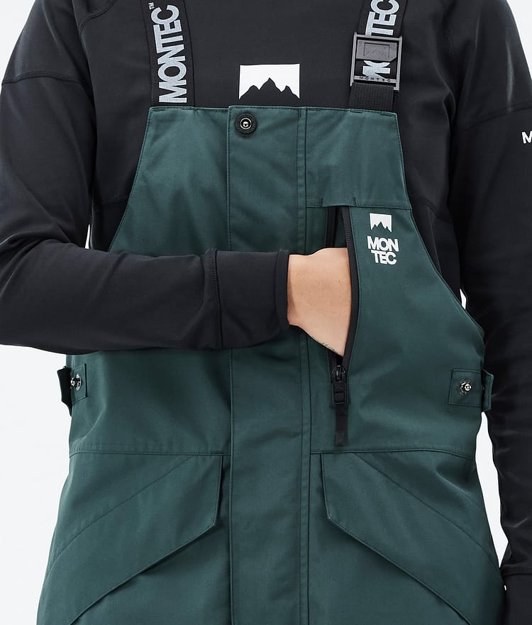 Montec Fawk W Pantalones Esquí Mujer Dark Atlantic/Pink, Imagen 6 de 7