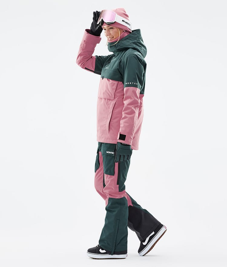Montec Dune W Chaqueta Snowboard Mujer Dark Atlantic/Pink, Imagen 4 de 9