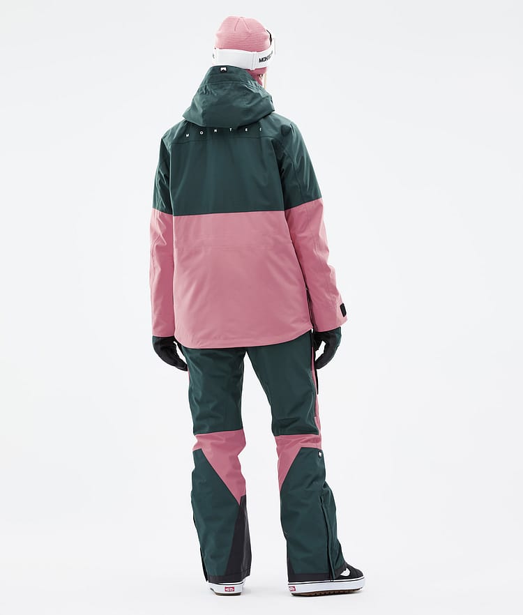 Montec Dune W Chaqueta Snowboard Mujer Dark Atlantic/Pink, Imagen 5 de 9