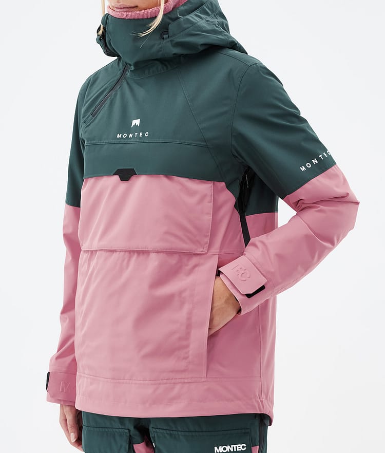 Montec Dune W Ski jas Dames Dark Atlantic/Pink, Afbeelding 8 van 9