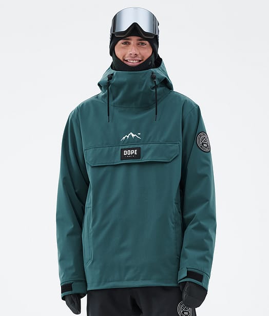 Dope Blizzard Skijacke Herren Bottle Green