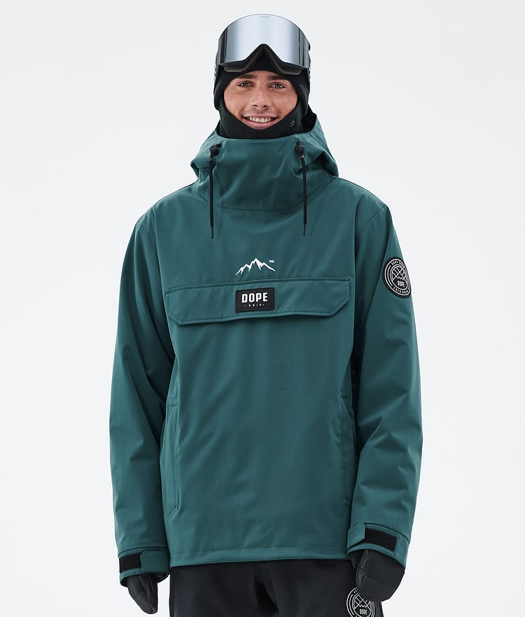 Dope Blizzard Kurtka Snowboardowa Mężczyźni Bottle Green, Zdjęcie 1 z 8