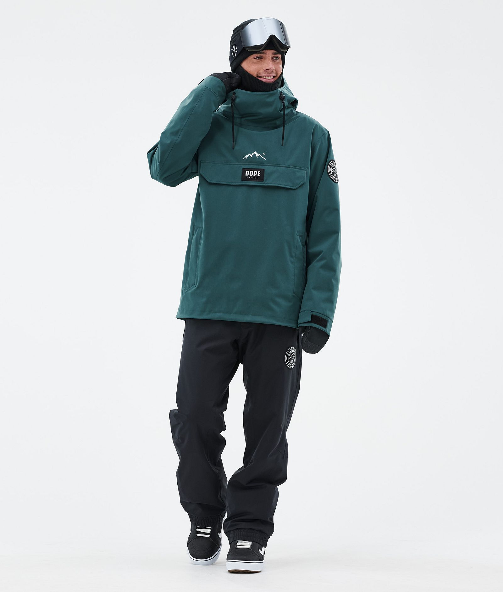 Dope Blizzard Kurtka Snowboardowa Mężczyźni Bottle Green, Zdjęcie 2 z 8