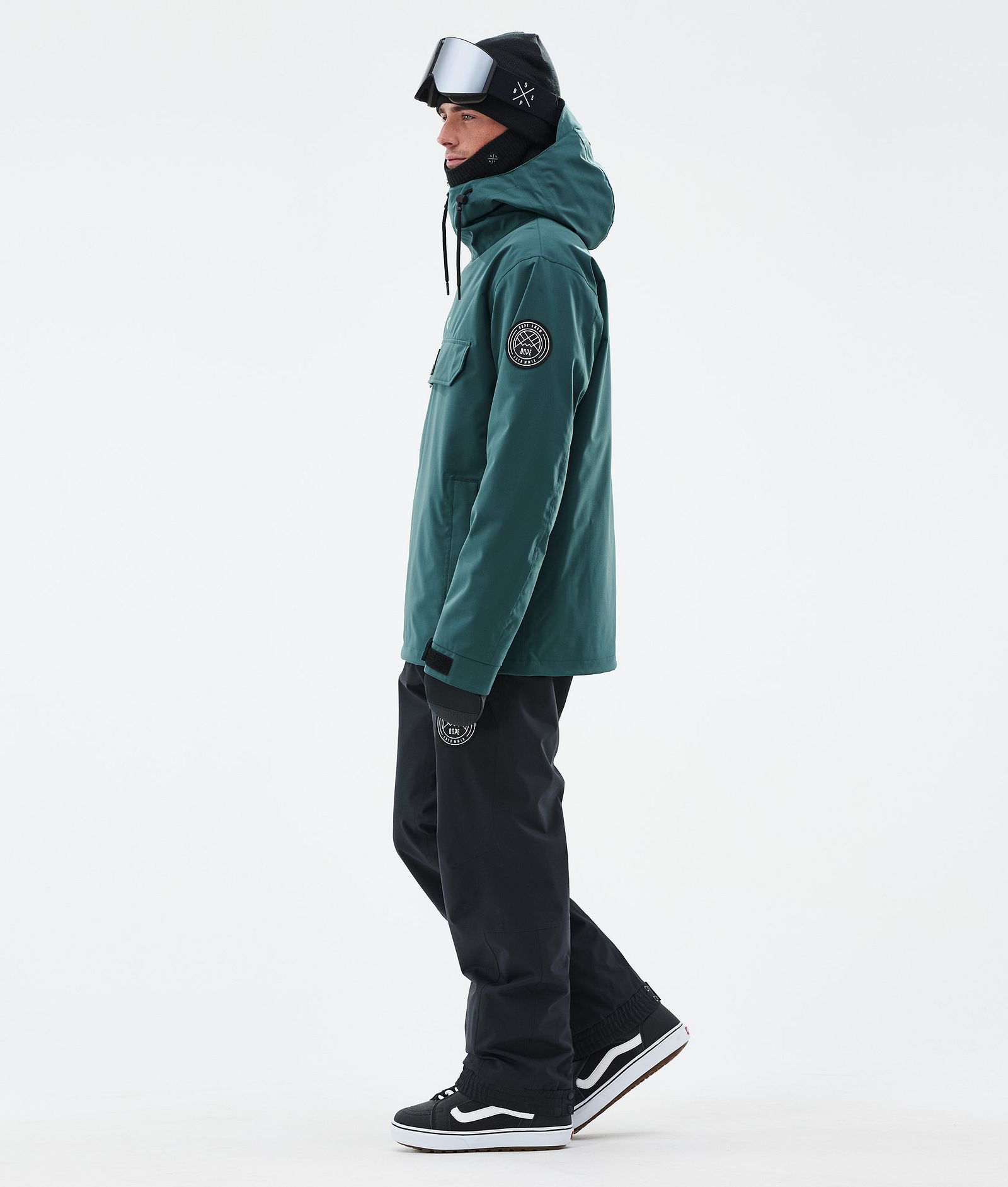 Dope Blizzard Veste Snowboard Homme Bottle Green, Image 3 sur 8